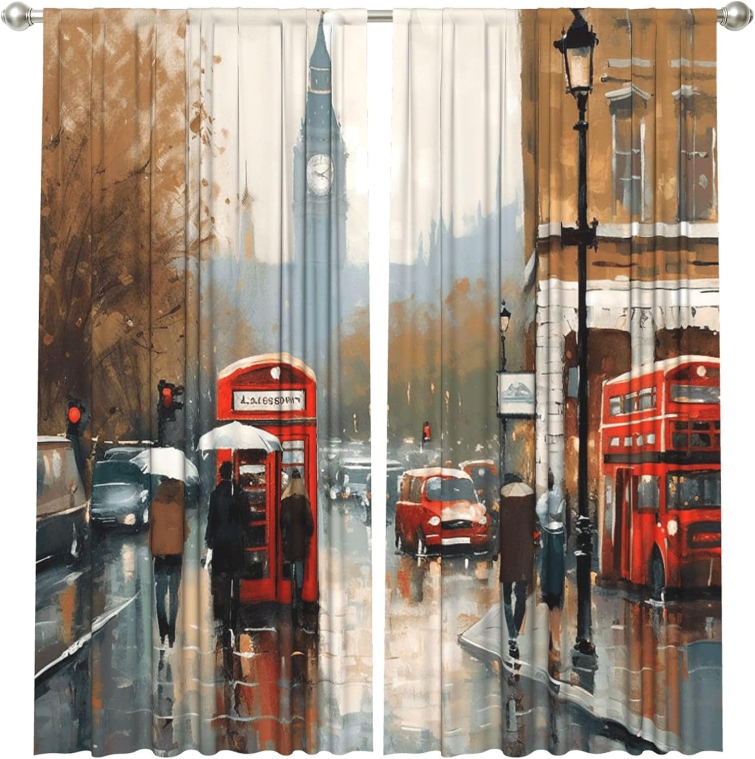 Home Office London - ستارة فنية بتصميم شوارع لندن العتيقة