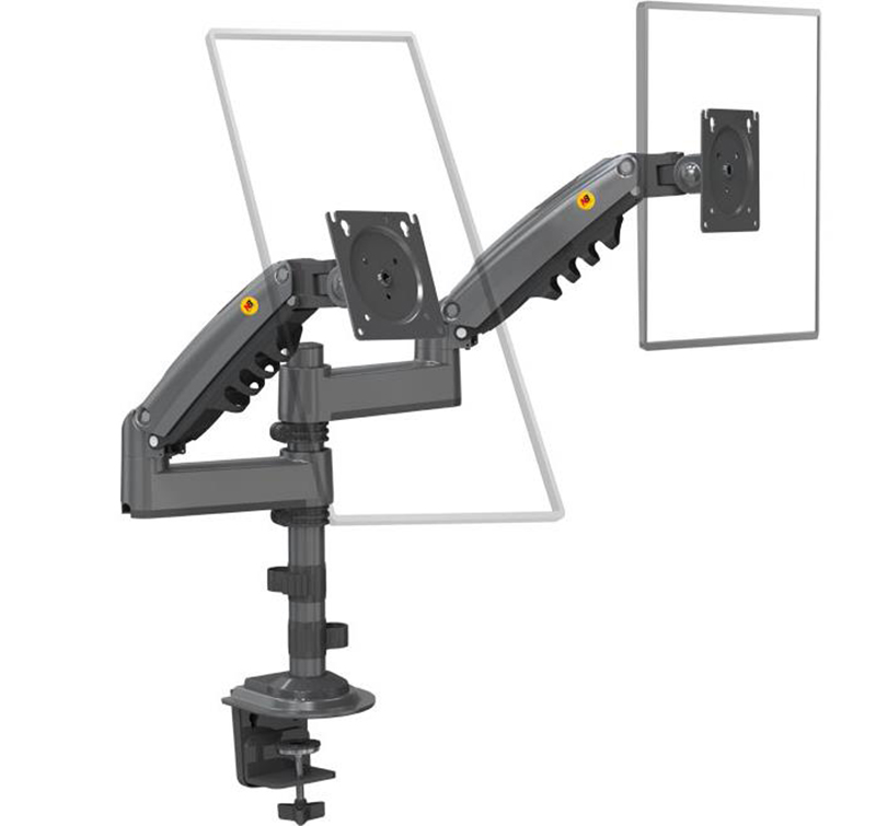 Monitor Arm Dual - حامل مكتبي مزدوج الشاشات NB H180