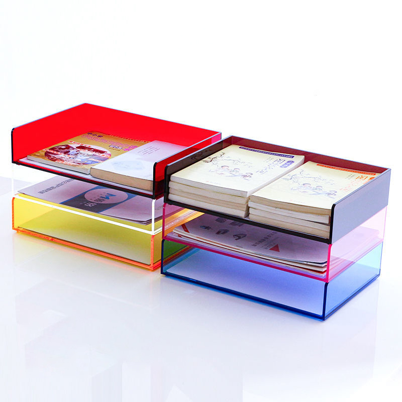 منظم ملفات أكريليك، حامل أوراق - مراجعة Letter Tray Desk وسعره