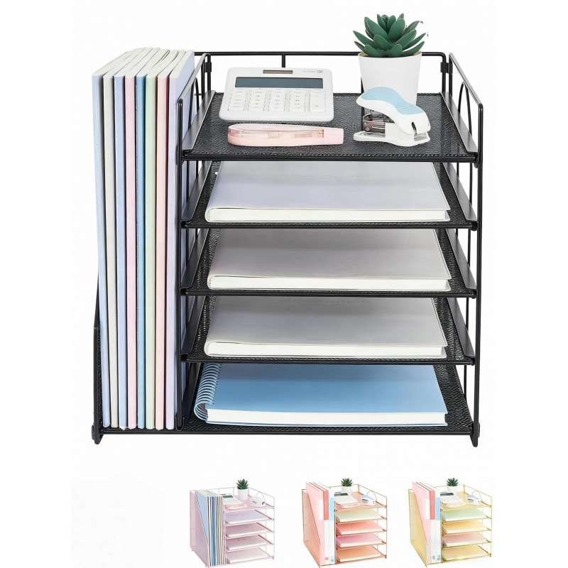 رف ملفات متعدد الطبقات من 5 طب - مراجعة Letter Tray Desk وسعره