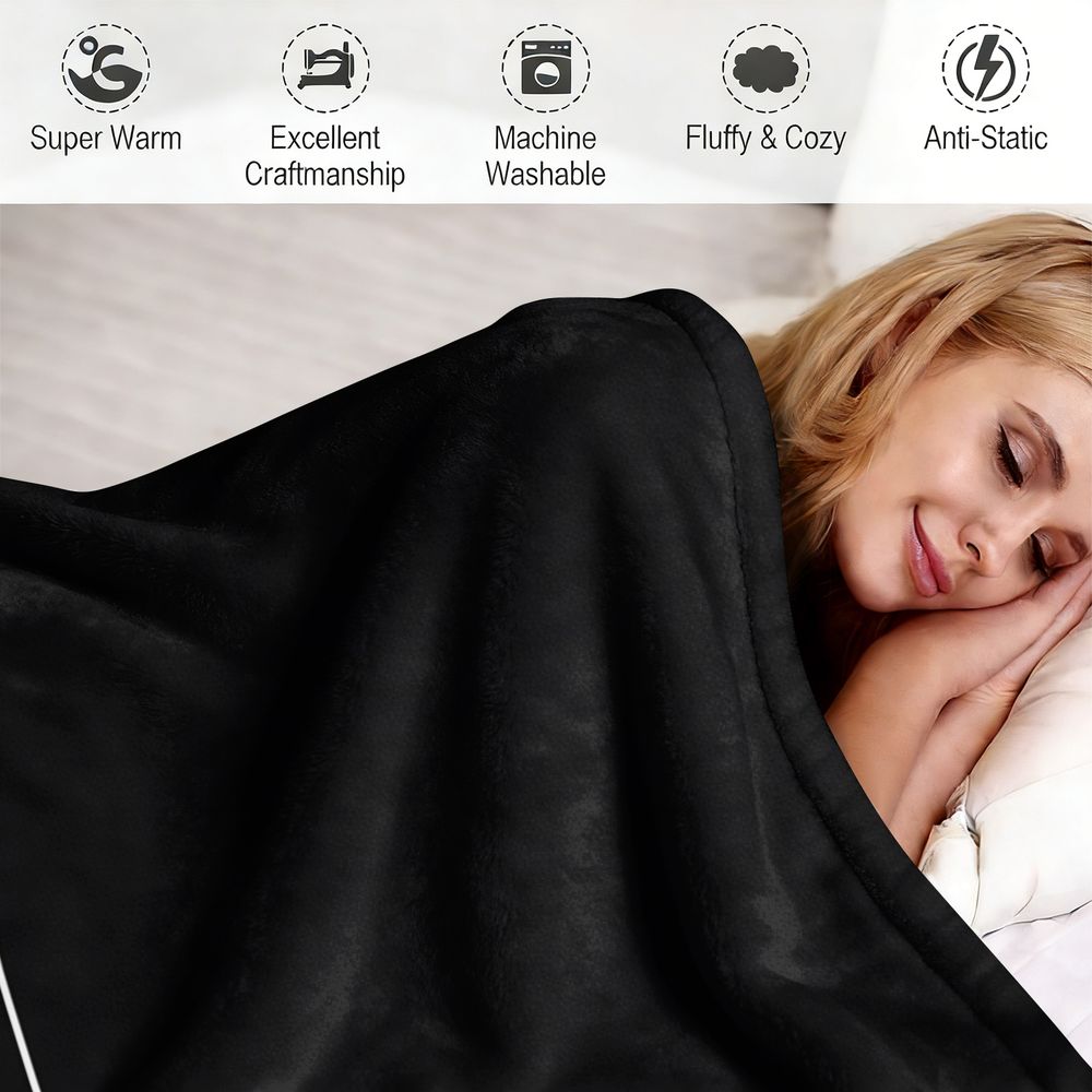 بطانية فلانيل ناعمة ومريحة بتص - مراجعة Home Office Icon وسعره