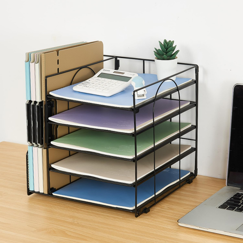 5 طبقة رف الملفات الورقية مكتب - مراجعة Letter Tray Desk وسعره