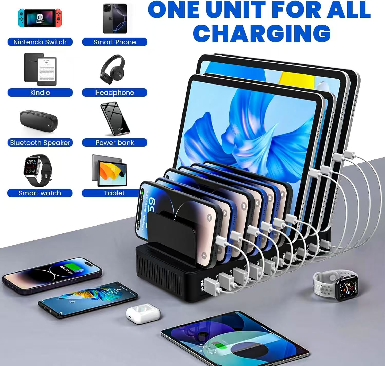 شاحن متعدد الوظائف بقدرة 100 و - مراجعة Home Office Vivo وسعره