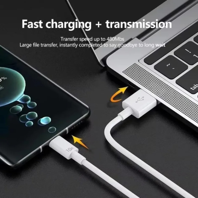 كابل شحن سريع من USB إلى Type- - مراجعة Home Office Vivo وسعره