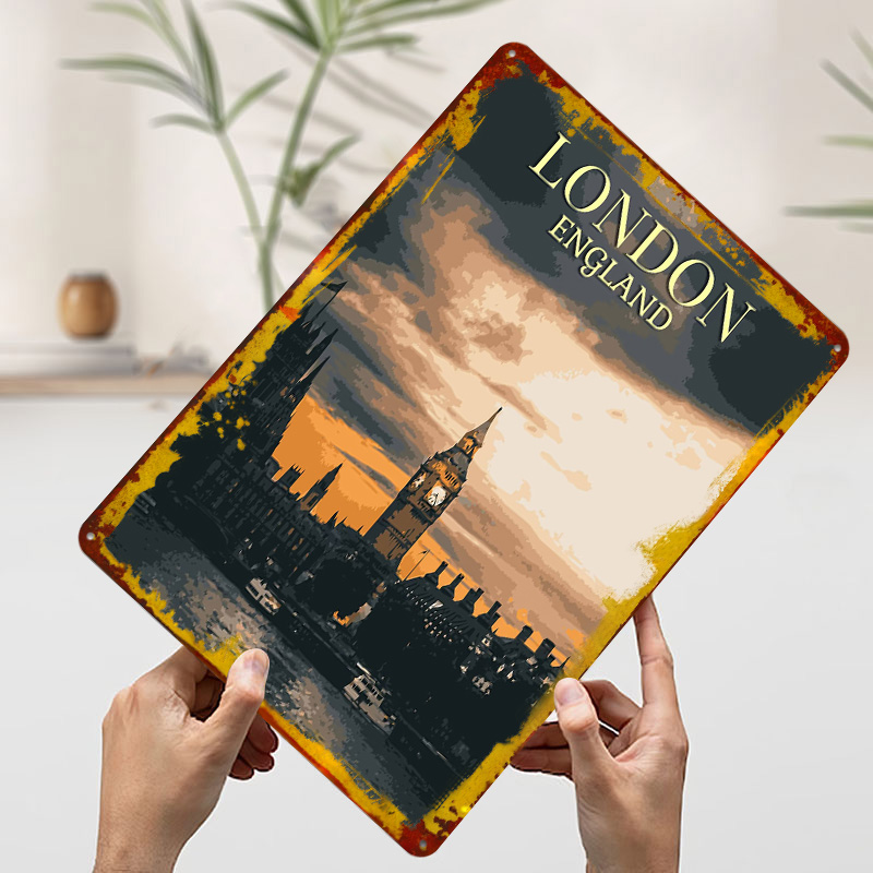 ملصقات صفيح لندن عتيقة قابلة ل - مراجعة Home Office London وسعره