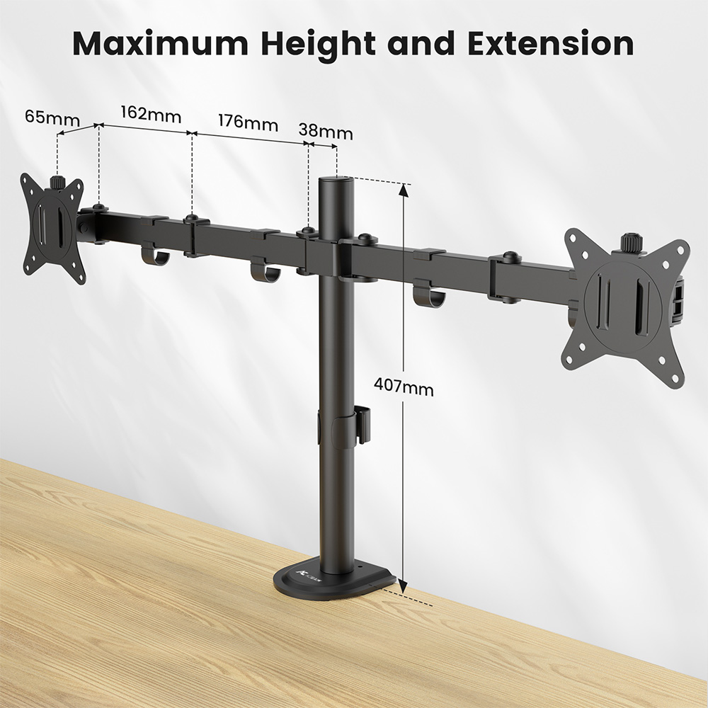 حامل شاشة مزدوج ACGAM MDS-1D،  - مراجعة Monitor Arm Dual وسعره