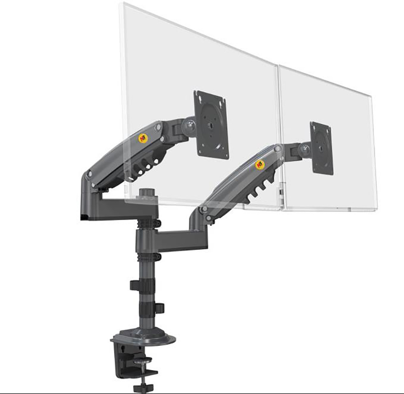 حامل شاشة مزدوج جديد NB H180 ق - مراجعة Monitor Arm Dual وسعره